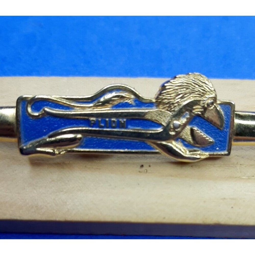 PLION Wrench Tie Clip 3” Bar Proto Tools Enamel Mechanic Plumber Carpenter